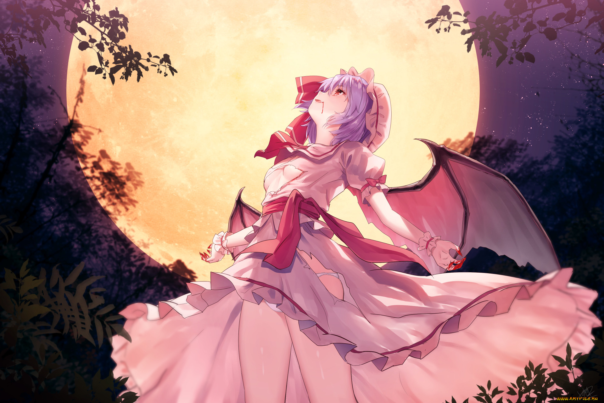 , touhou, remilia, scarlet